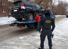 Конфискация автомобиля. Фото из архива ГУФССП России по Иркутской области