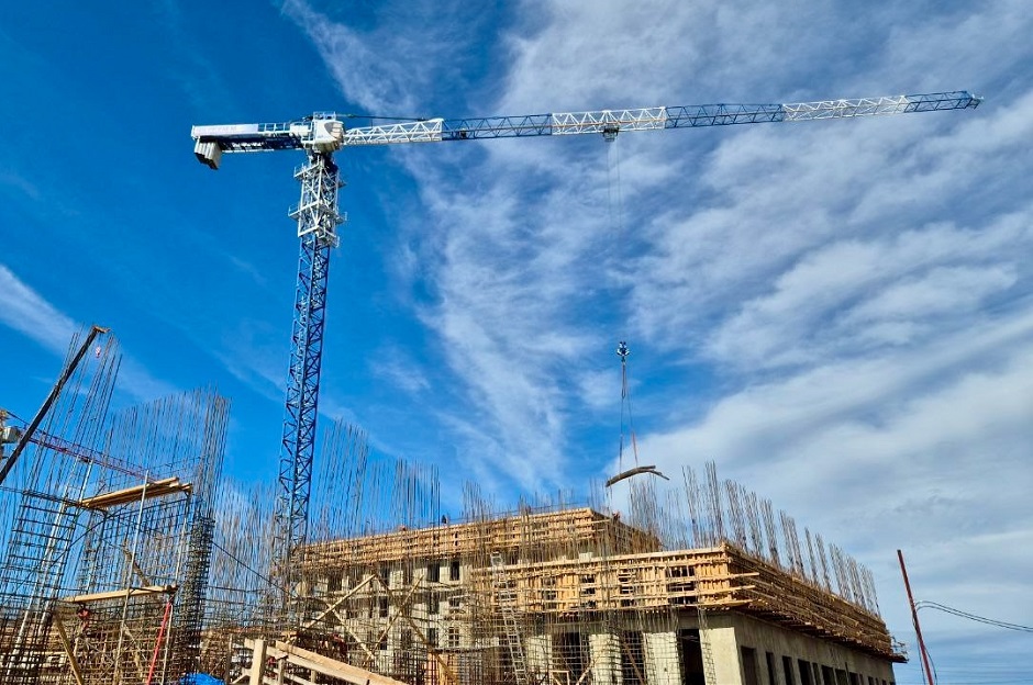 Строительство ЖК «Атмосфера». Фото из соцсетей Алексея Тенигина Строительство ЖК «Атмосфера». Фото из соцсетей Алексея Тенигина