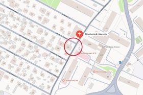 Ограничение проезда. Скриншот с сайта Яндекс.Карты
