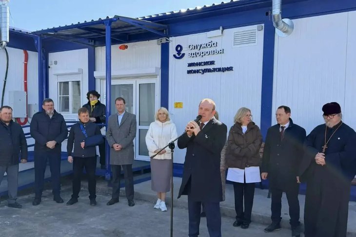 Открытие женской консультации в Грановщине. Фото пресс-службы администрации Иркутского округа