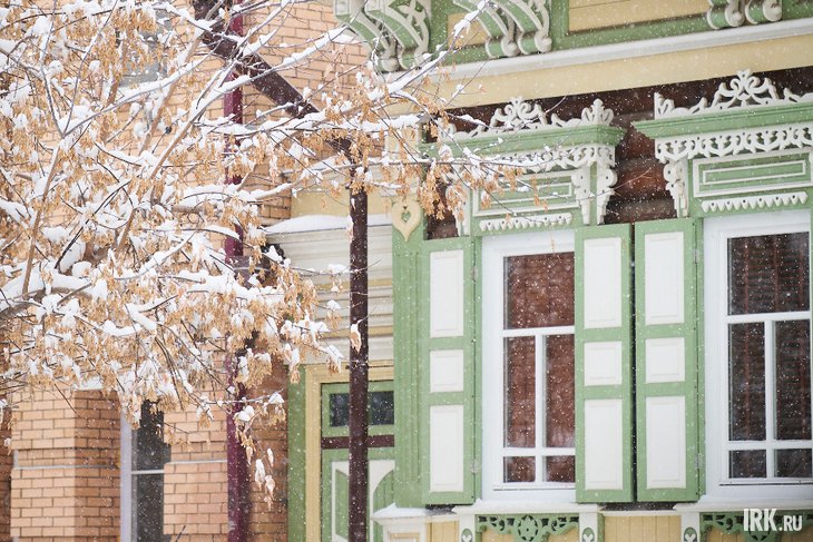 Снег. Фото Маргариты Романовой, IRK.ru