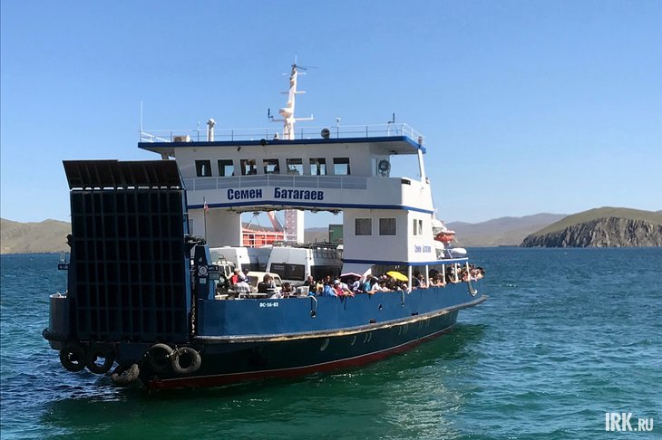 Паром «Семен Батагаев». Фото IRK.ru