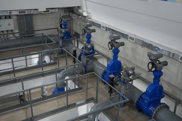 Очистные сооружения правого берега Иркутска. Фото пресс-службы правительства региона