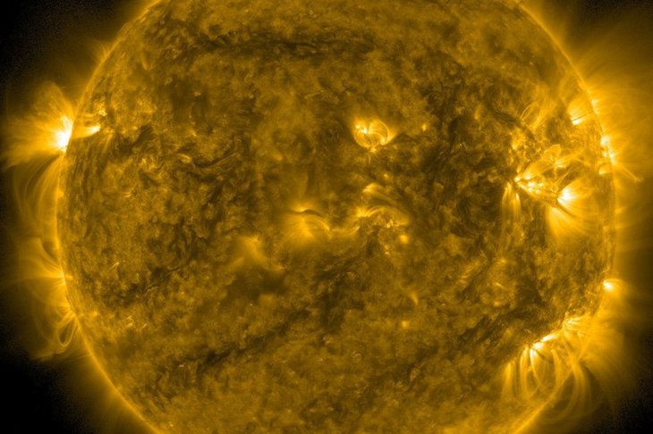 Солнце 7 апреля 2026 года. Изображение с сайта ИКИ и ИСЗФ СО РАН