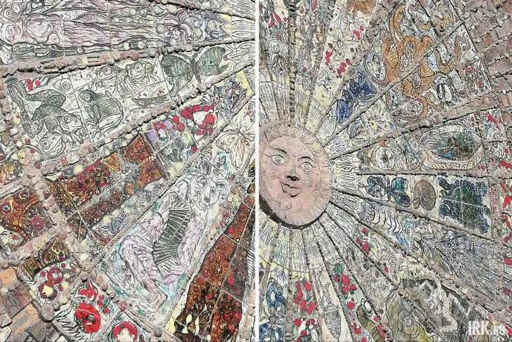 Мозаичное панно. Фото Ольги Фонаревой, IRK.ru