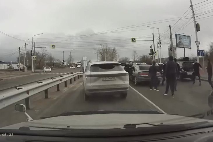 Инцидент. Скриншот из видео телеграм-канала «Инцидент Иркутск»