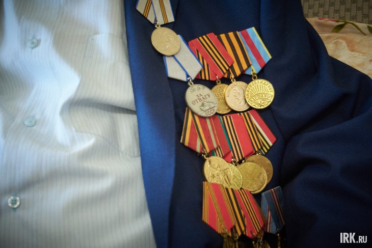 Ветеран. Фото Маргариты Романовой, IRK.ru