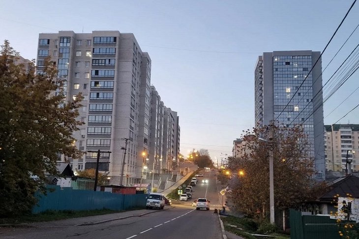 4-я Железнодорожная улица. Фото из телеграм-канала «Свет-38»