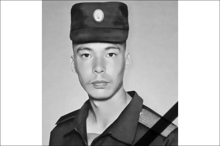 Андрей Сыроватский. Фото из телеграм-канала мэра Эхирит-Булагатского района Геннадия Осодоева  Ефрейтор из Эхирит-Булагатского района Иван Бахаев героиче