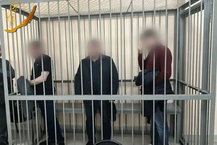 Подсудимые. Фото объединенной пресс-службы судов общей юрисдикции Иркутской области