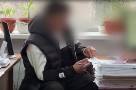 Задержанный. Скриншот видео пресс-службы ГУ МВД России по Иркутской области