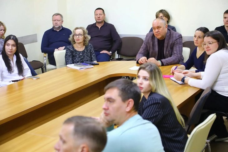 Встреча. Фото пресс-службы администрации Иркутска