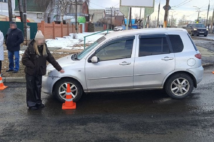 Авария с участием школьника. Фото МВД Братска