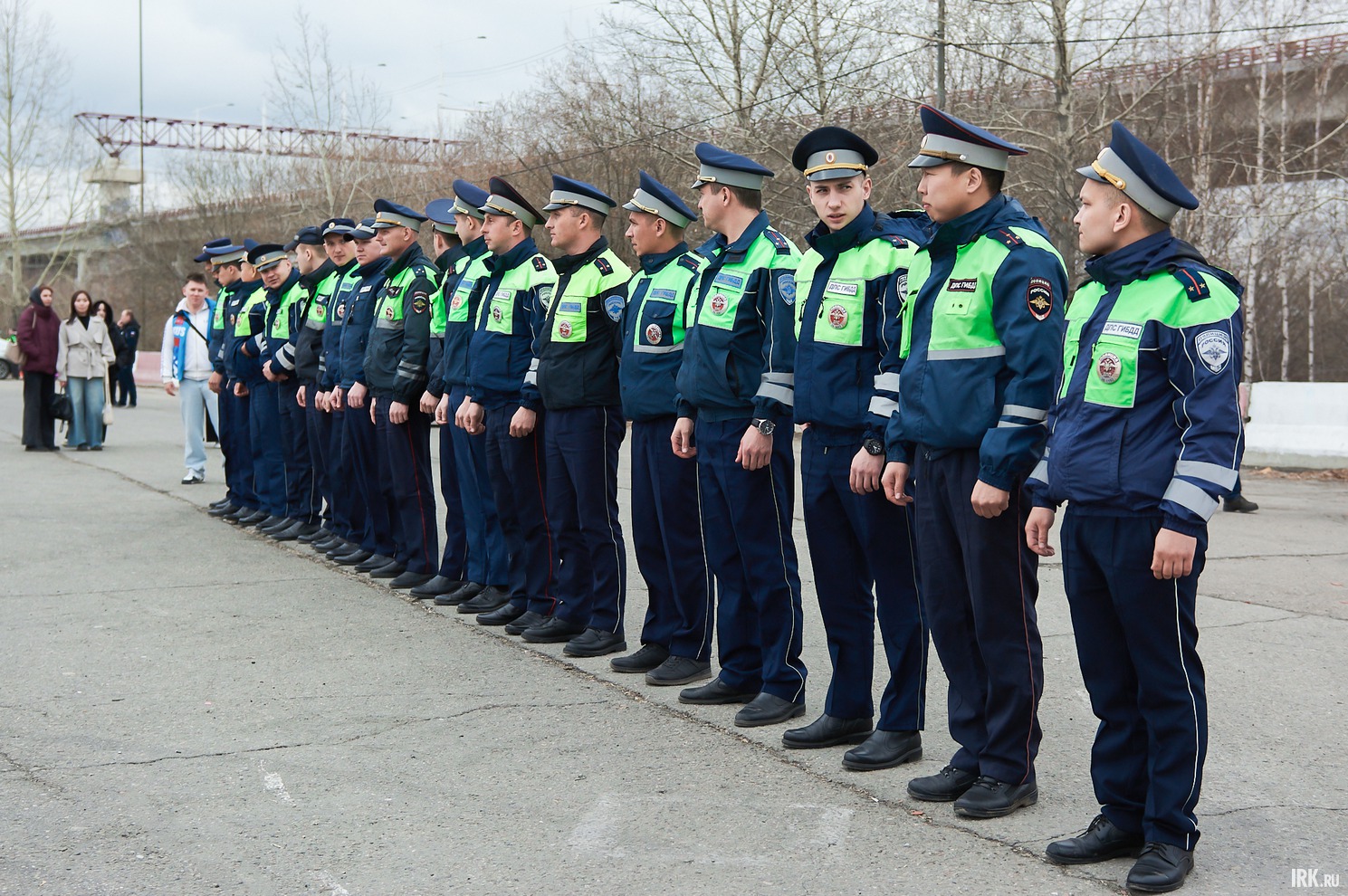 В них приняли участие 18 инспекторов ДПС со всей Иркутской области