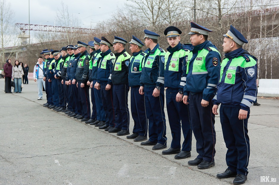 В них приняли участие 18 инспекторов ДПС со всей Иркутской области
