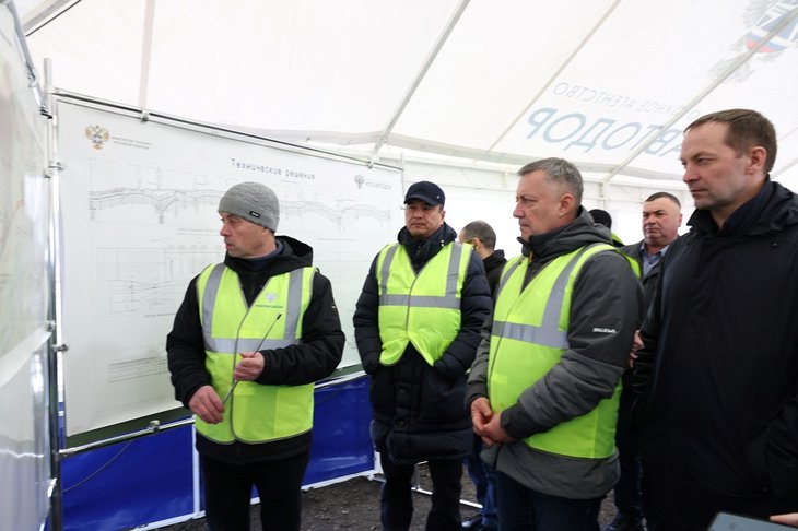 Рабочая поездка. Фото пресс-службы правительства Иркутской области