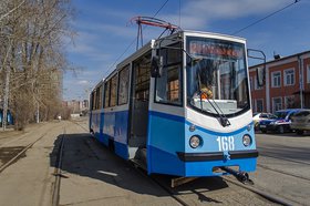 Трамвай. Фото Ильи Татарникова из архива IRK.ru