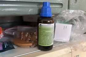 Сироп с опасной жидкостью. Фото пресс-службы СУ СКР по Республике Бурятия