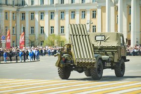 Парад Победы. Фото Маргариты Романовой, IRK.ru