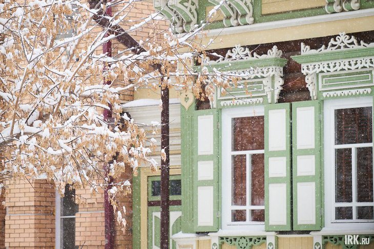 Снег. Фото Маргариты Романовой, IRK.ru