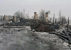 Последствия пожара. Фото пресс-службы ГУ МЧС России по Иркутской области