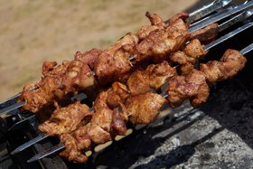 Шашлыки. Фото Маргариты Романовой, IRK.ru