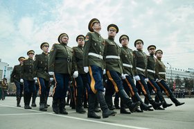 Парад Победы. Фото Маргариты Романовой, IRK.ru