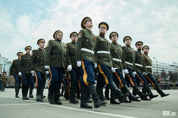 Парад Победы. Фото Маргариты Романовой, IRK.ru