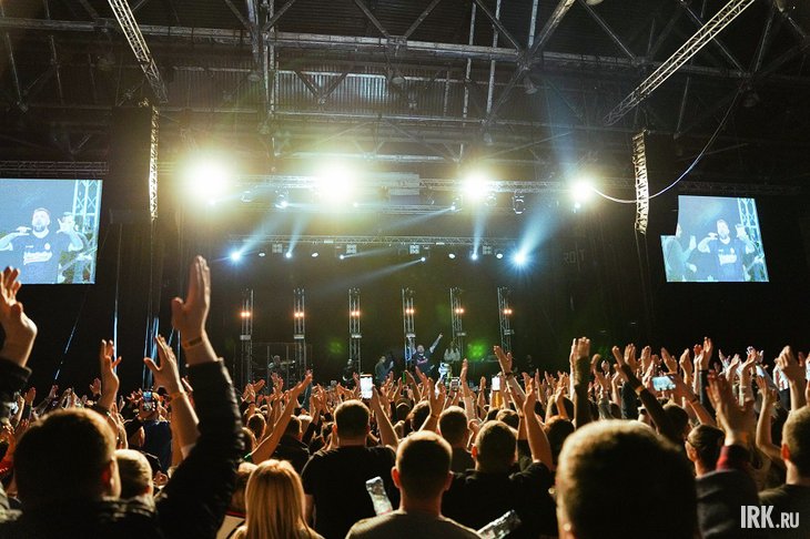 Концерт в Иркутске. Фото Ильи Татарникова из архива IRK.ru