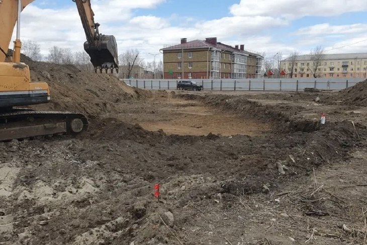 Строительство. Фото пресс-службы правительства Иркутской области