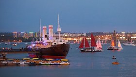 Праздничное мероприятие на ледоколе «Ангара»