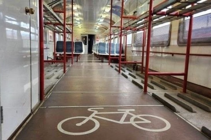 Веловагон. Фото пресс-службы ВСЖД