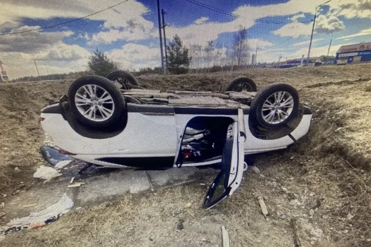 Авария с участием несовершеннолетнего. Фото пресс-службы Госавтоинспекции Иркутской области