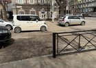 Проблемный участок дороги на Дзержинского. Фото Полины Калиниченко