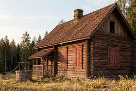 Дом. Изображение сгенерировано в сервисе «Гига чат»