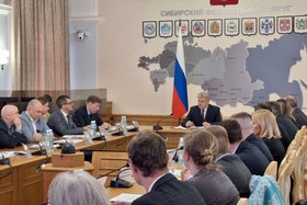 Заседание оргкомитета. Фото пресс-службы полпреда президента в СФО