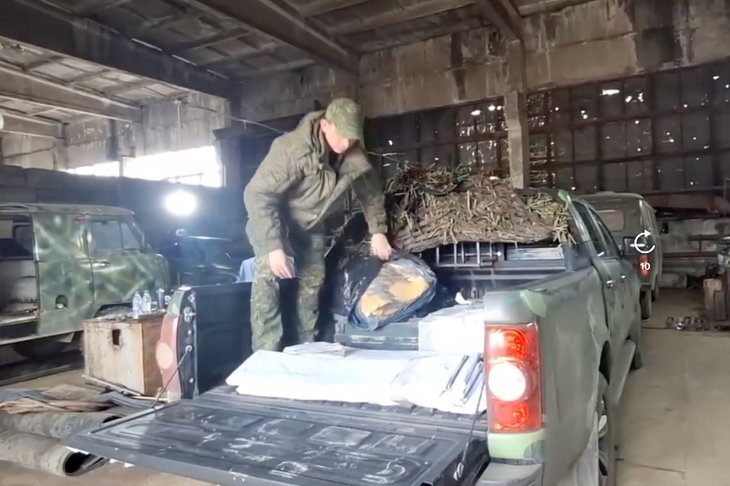 Транспорт. Скриншот из видео Игоря Кобзева