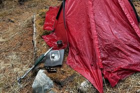 Лагерь в горах. Фото СУ СК России по Республике Бурятия