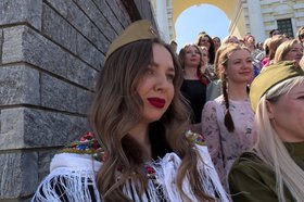 Исполнение песни. Фото взято из социальных сетей Екатерины Давыдовой
