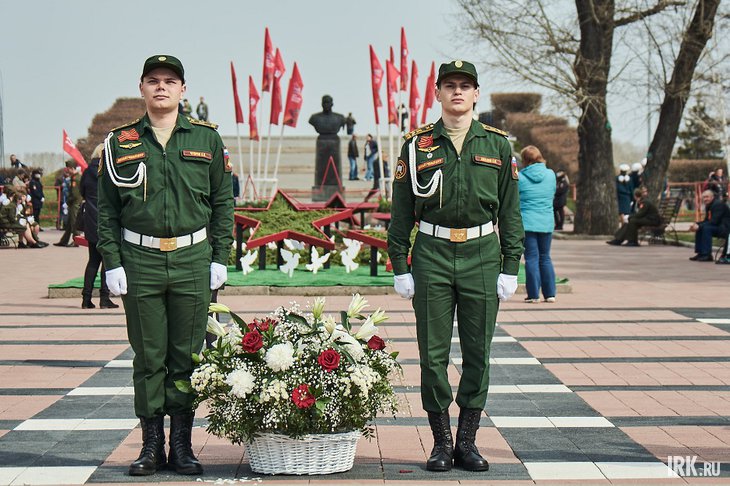 Парад Победы. Фото Маргариты Романовой, IRK.ru