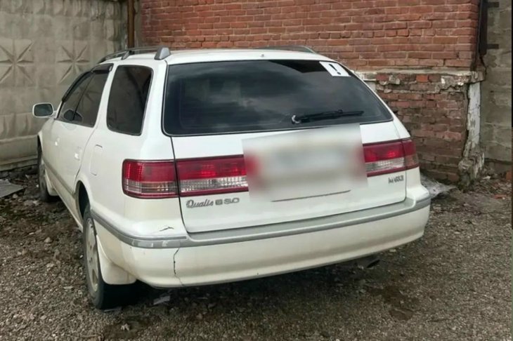 Конфискованный автомобиль. Фото пресс-службы ГУ МВД России по Иркутской области