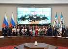 Телемост. Фото пресс-службы правительства Иркутской области