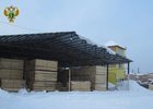 Древесина. Фото пресс-службы Восточно-Сибирской транспортной прокуратуры