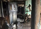 Последствия пожара. Фото пресс-службы ГУ МЧС по Иркутской области