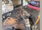 Последствия пожара. Фото пресс-службы ГУ МЧС по Иркутской области