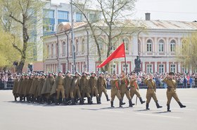 Парад Победы в Иркутске. Фото Маргариты Романовой, IRK.ru