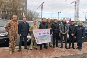 Участники автопробега. Фото пресс-службы правительства Иркутской области