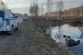 Авария в Казачинско-Ленском районе. Фото ГУ МВД России по Иркутской области