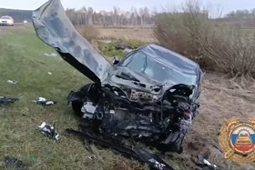 ДТП. Скриншот видео Госавтоинспекции региона