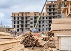 Строительство дома. Фото Маргариты Романовой, IRK.ru